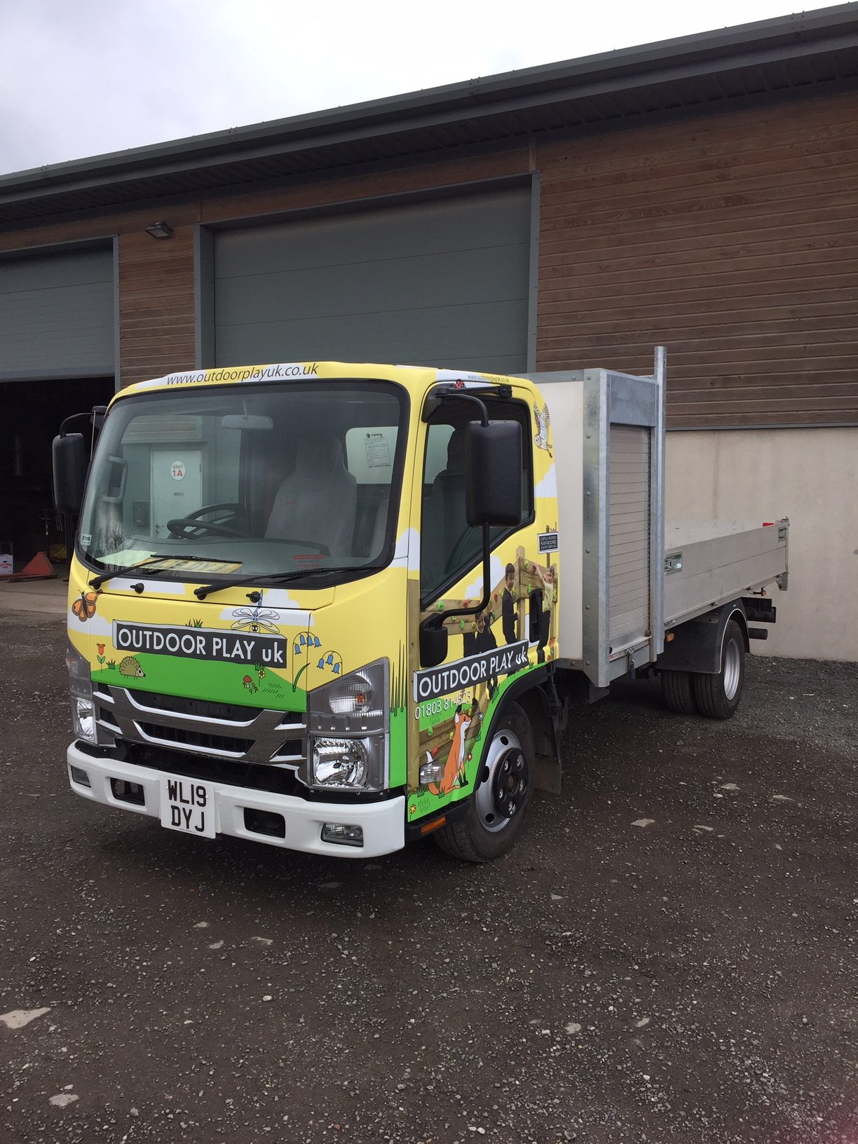 Outdoor play UK buys a new truck