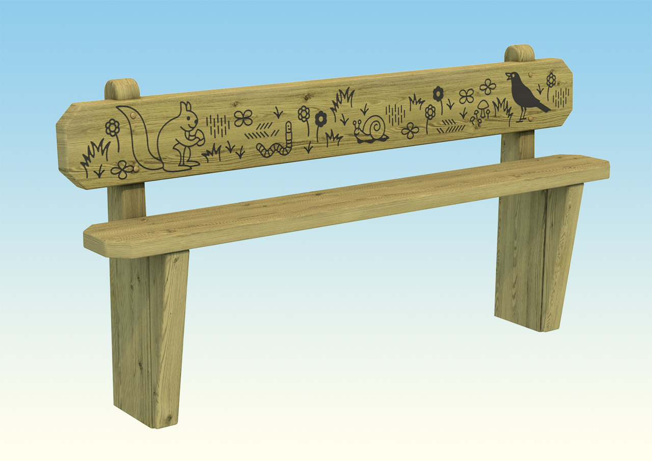 Engraved-scool-bench